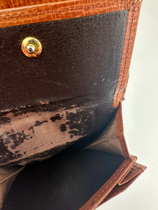Brown Leather Bifold Wallet - Zage Vintage