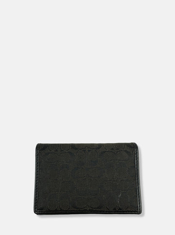 Black Signature Wallet