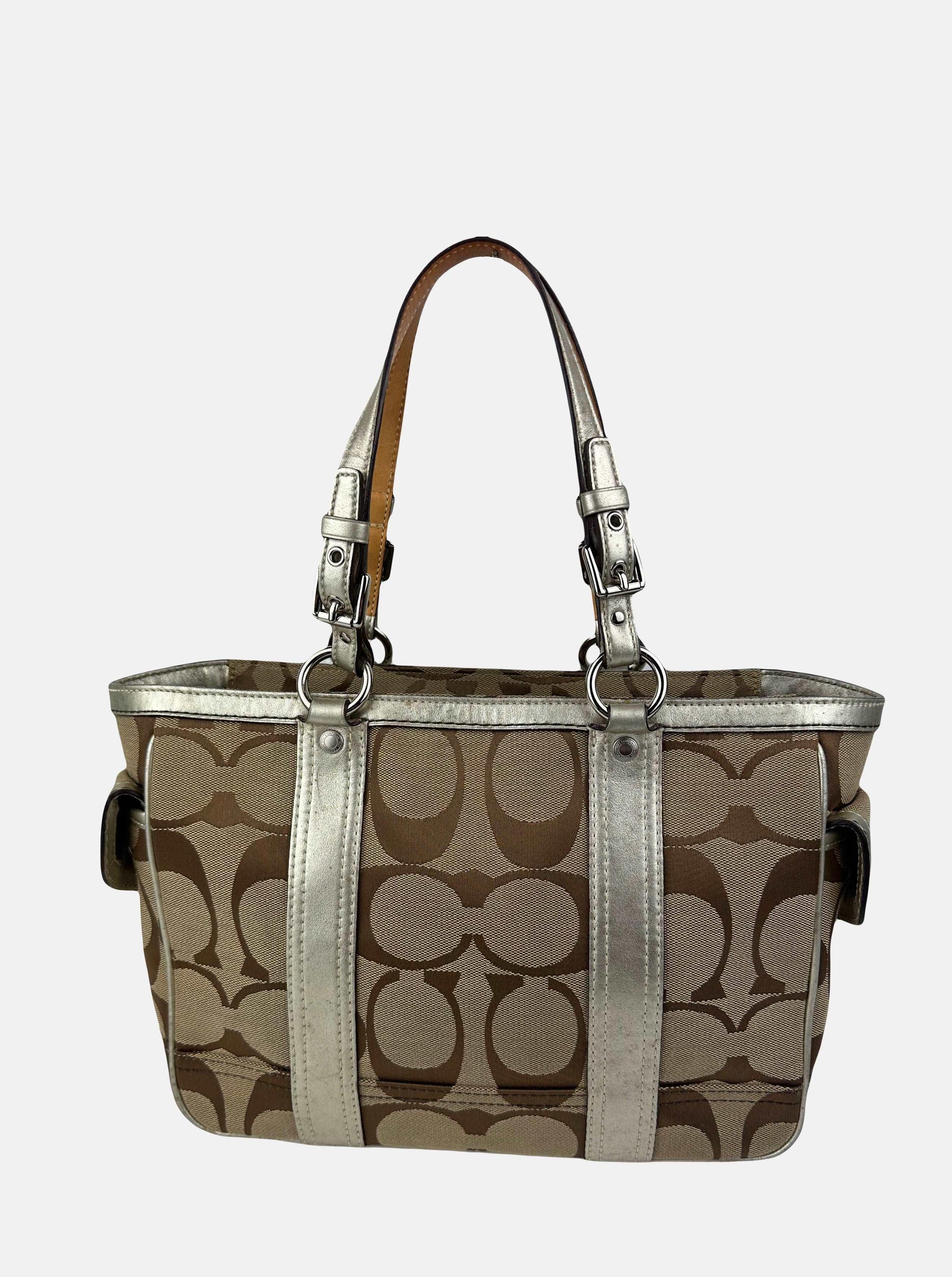 Canvas Gallery Jacquard Satchel Tote